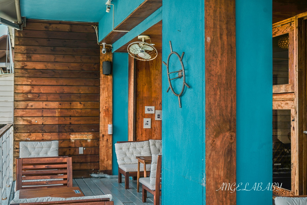 淡水景觀咖啡｜最美的希臘風船艙咖啡、濟州島海景咖啡『Ancre café 安克黑 咖啡』菜單 @梅格(Angelababy)享樂日記