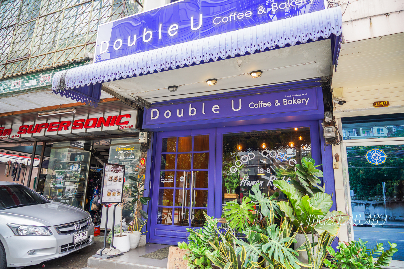 曼谷早午餐｜勝利紀念碑站美食推薦『Double U coffee and bakery @ Rangnam』 @梅格(Angelababy)享樂日記