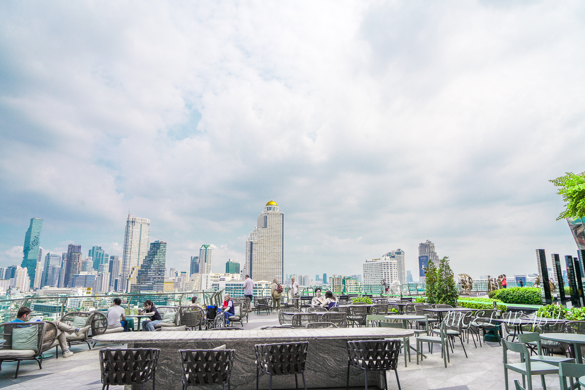 泰國曼谷最大、最奢華的玻璃屋星巴克在ICONSIAM暹羅天地美食七樓 @梅格(Angelababy)享樂日記