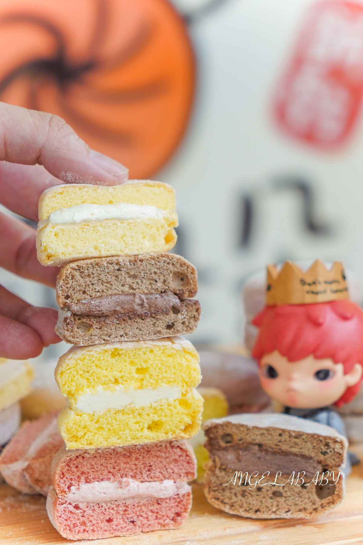 大耳朵朵｜桃園最好吃的手工餅乾、外酥內香的『北海道小圓餅』訂購方式、宅配手工甜點 @梅格(Angelababy)享樂日記