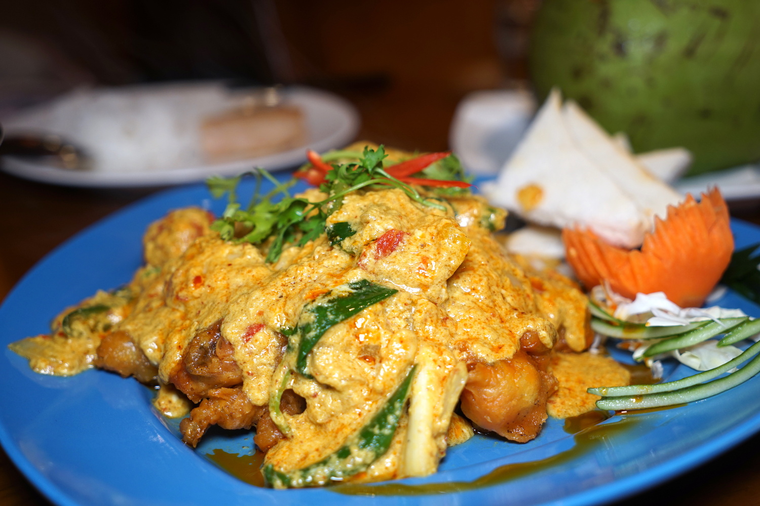 狂厚的月亮蝦餅 台北最美味的泰式料理推薦 泰美泰國原始料理 ＃南洋風情 @梅格(Angelababy)享樂日記