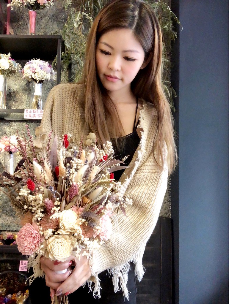 台北人氣乾燥花店,攝影師,新娘秘書大力推薦，為新娘打造獨一無二的新娘乾燥花捧花,喜歡生活乾燥花店 @梅格(Angelababy)享樂日記