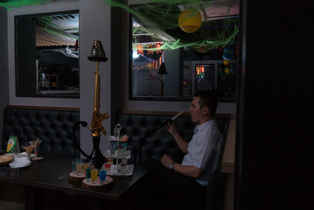 星空銀河主題調酒餐廳｜『Métis Hookah&#038;Darts Lounge Bar X 御牛亭和牛』水煙、調酒、飛鏢 台北夜生活 @梅格(Angelababy)享樂日記