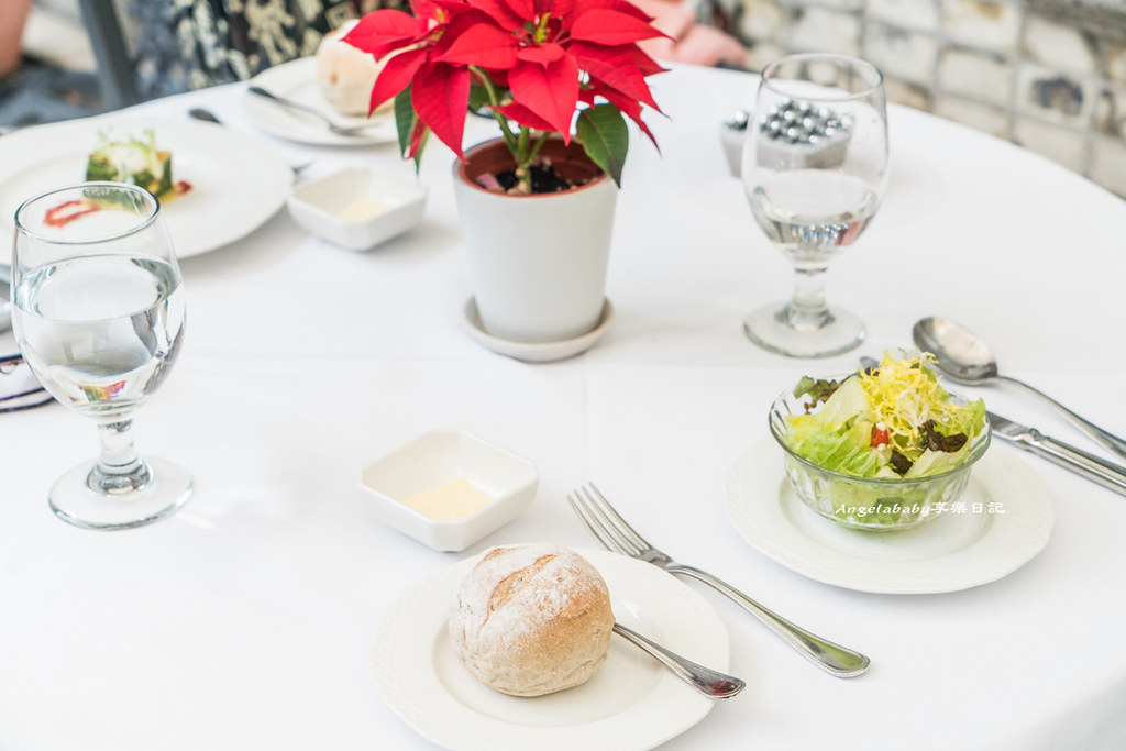 中山站約會餐廳｜最美的歐式白色洋房『GALERIE BISTRO』 超值商業午餐 @梅格(Angelababy)享樂日記
