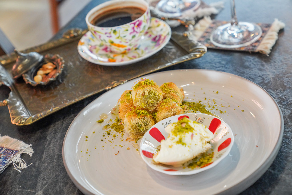 捷運東門站『Saturn Landing Turkish Coffee 登陸土星土耳其咖啡』網美打卡必訪、永康街隱藏版咖啡輕食、中東風情異國美食推薦 @梅格(Angelababy)享樂日記