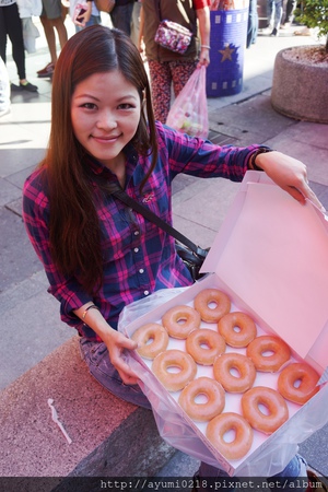 信義威秀 Krispy Kreme 首波宣傳 @梅格(Angelababy)享樂日記