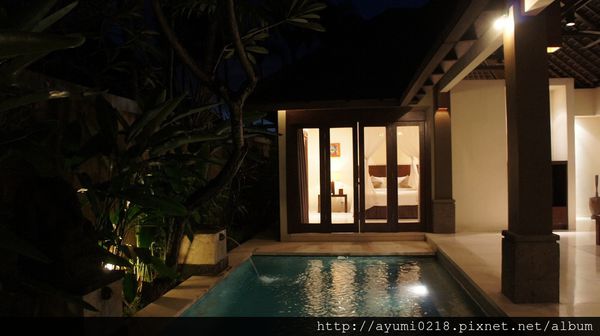 BALI 峇里島 day 3  夜晚到白天的villa view @梅格(Angelababy)享樂日記