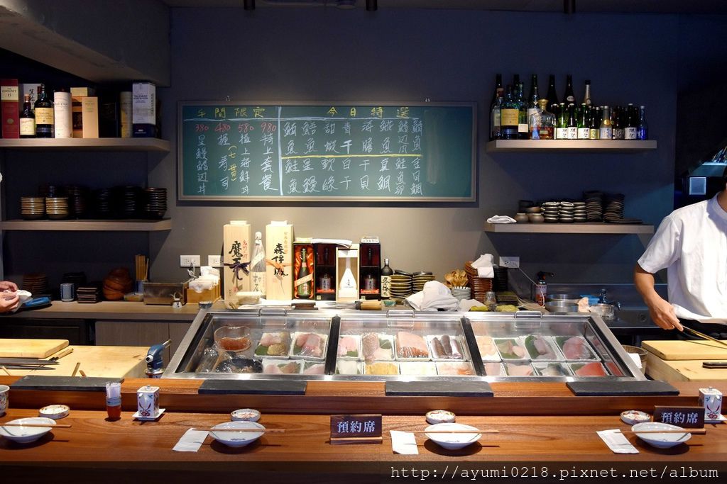 中山國中站無菜的日本料理『鮨一壽司』價格、訂位 @梅格(Angelababy)享樂日記