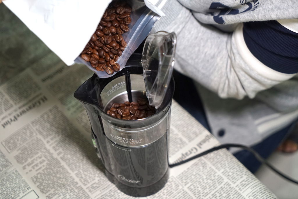 咖啡癮 嚴選五大產區的阿拉比卡咖啡豆 ＃T.R Kitchen House Blend #中深烘焙咖啡豆 @梅格(Angelababy)享樂日記