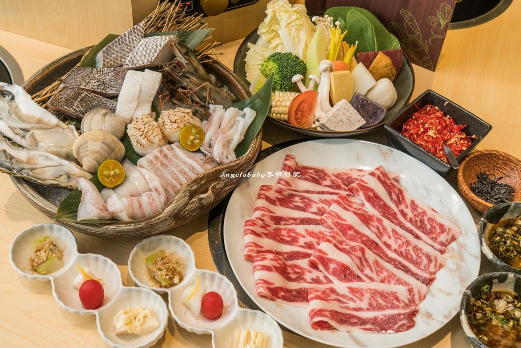 新店頂級和牛火鍋『品鍋物料理』超值海陸套餐、日本A5和牛、銷魂和牛滷肉飯、個人套餐、讀者免費品嚐500元套餐一份 @梅格(Angelababy)享樂日記